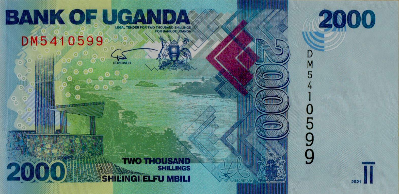Uganda 2000 2021 UNC P-50/f